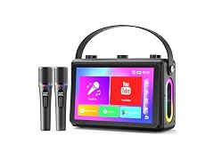 Verkstar Karaoke Machine 10.1in Display