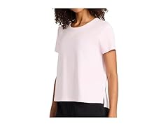 Reebok Womens (XL) Embroidery Hit Tee Berry