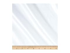 Ben Textiles Polyester Lining White, Fabric by the Yard