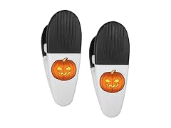 Siskiyou Jack O'lantern Mini Chip Clip Magnets, 2 pk