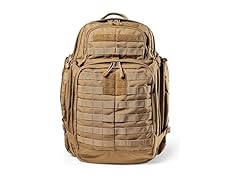 5.11 Tactical Backpack – Rush 72 2.0 – Pack and Laptop Compartment, 55 Liter, Large, Style 56565 – Kangaroo (Open Box)