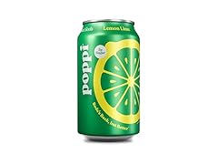 1CT Poppi Sparkling Prebiotic Soda Beverage Lemon Lime