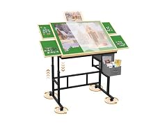 Jigsaw Puzzle Table with Drawers