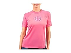 Kanu Surf Women's Pink Rashguard (M)