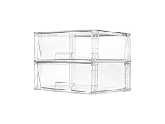 Vtopmart 2 Pack Large Stackable Storage Drawers