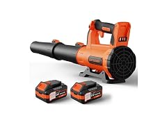 QIYORL Cordless Leaf Blower Orange