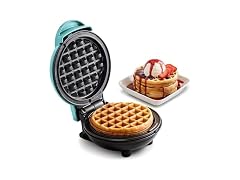 Elite Gourmet Electric Nonstick 4.5-inch Mini Waffle Maker 847275