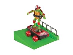 Mutant Mayhem Raphael on a Skateboard