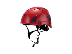  AeroPro Red Safety Helmet ANSI/ISEA