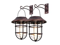 Bronze Color Wall Lantern 2 Pack