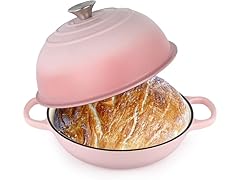 6QT Bread Dutch Oven Pot with Lid