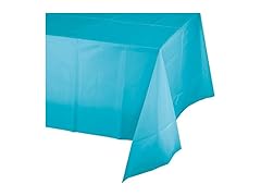 Creative Converting Bermuda Blue Table Cover