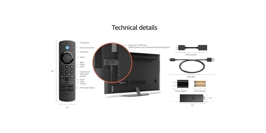 Amazon Fire TV Stick 4K Max (2021) with Remote (3rd Gen)