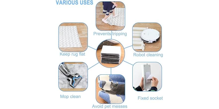 12 Pack Rug Anchor Carpet Hooks