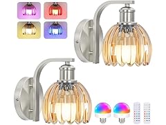 VerRon Rechargeable Battery Operated Wall Sconce
