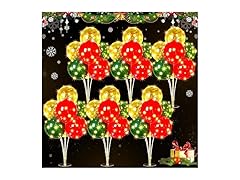 6 Set Christmas Balloons with LED