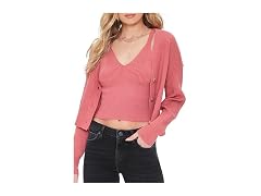 Forever 21  (S) Ribbed Cardigan Sweater