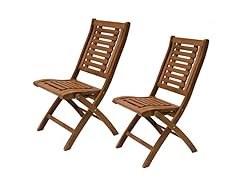 Folding Side Chairs, 2-Pack