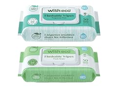 600ct Eco Friendly Flushable Wipes