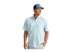 HUK Mens Tide Point Button Down