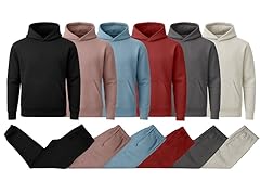 Mens Fleece-Lined Classic Hoodie/Jogger Set