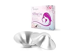 Semozen Silver Nursing Cups