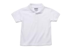 Boys Short Sleeve Polo - White (8-16)