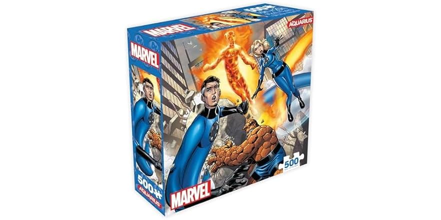 Aquarius Fantastic Four 500pc Puzzle