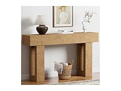 Natural 63 Inch Long Console Table