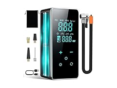 Tire Inflator Portable Air Compressor 150 PSI Cordless Bike Pump for Car