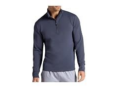 Gaiam Men (S) Recovery Long Quarter-zip Cool Grey