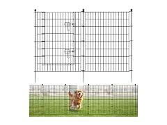 Nessxa 5 Panels No Dig Decorative Garden Fence