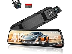 Veement 4K Rear View Mirror Camera | 10in