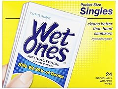 Wet Ones Antibacterial Thick Moist Towel