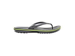 Crocs Crocband Unisex Flip Graphite/Volt Green