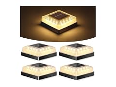 Brightever B0FXLRC2D5 Solar Post Cap Light Outdoor