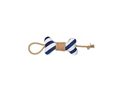 Fringe Studio Feelin' Nauti Plush Dog Toy, Bone