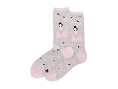 Hot Sox Women's (10-Apr) Women's Flower Girls Crew