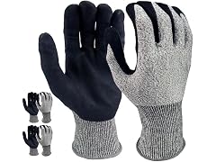 MACSHRK GAR-98 Cut Resistant Work Gloves, 2 Pair