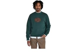 Timberland Men's Leather Badge Sweatshirt