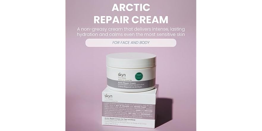 View of Artic Repair Cream For Face And Body