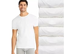 6Pk Hanes Crew Neck T-Shirt