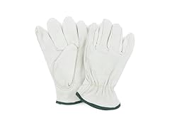 COW GRAIN LEATHER DRIVERS GLOVES MED