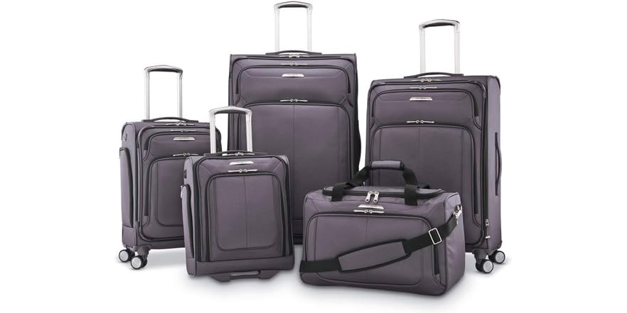 Samsonite Uniseks Solyte Dlx Softside uitbreidbare bagage met