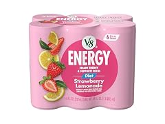 6PK V8 Energy Diet Strawberry Lemonade Juice