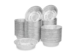 Premium Disposable Aluminum Tin Foil Pans (Round)