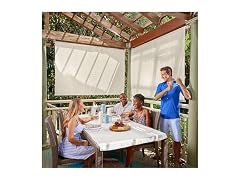 Coolaroo Outdoor Roller Shade with Wand - 95% UV