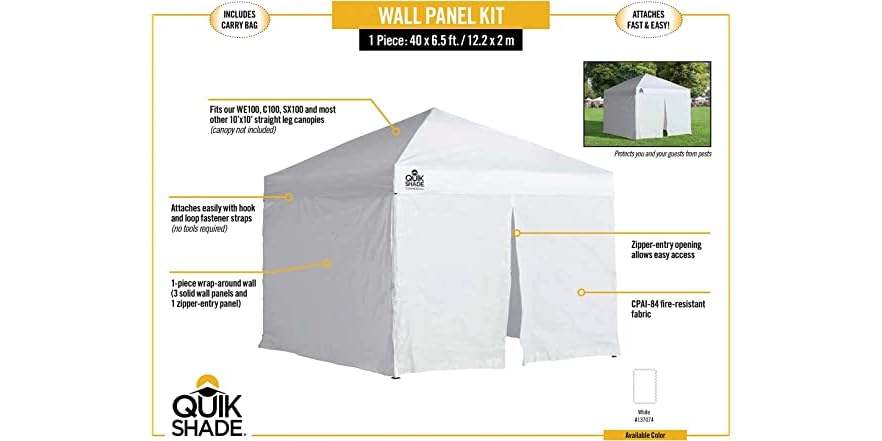 10'x10' Alumashade Instant Canopy Kit