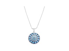 Navicia Azure Fortress Filigree Pendant