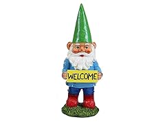 14" Multi-color Gnomes Welcome Sign